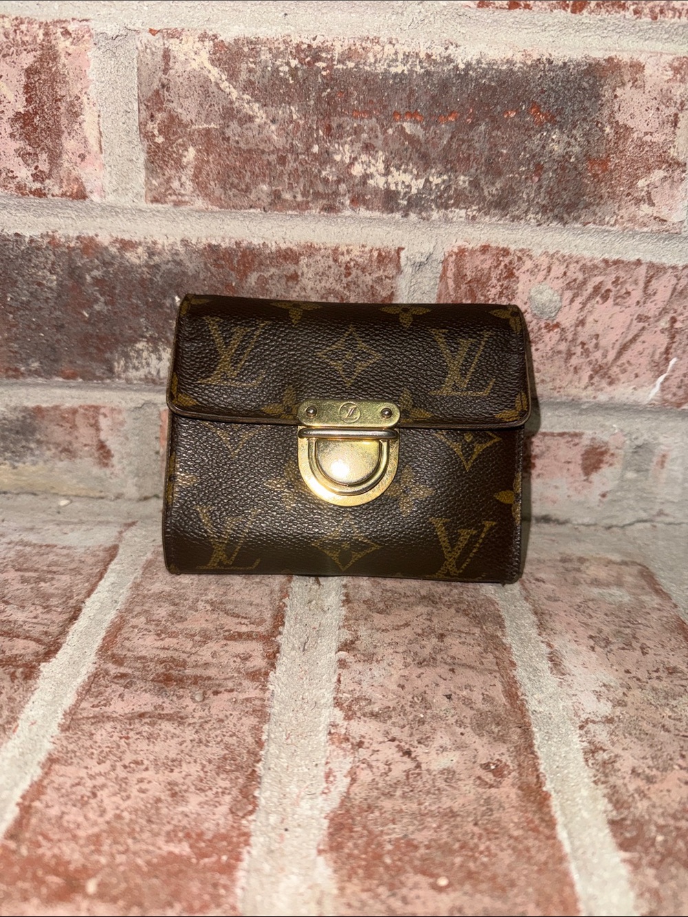 Louis Vuitton Monogram koala Canvas Small Wallet with Gold Hardware